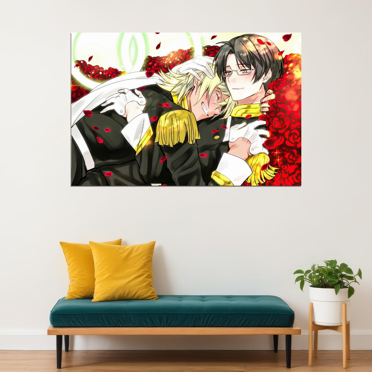 Sarazanmai Anime Poster Print Japanese Manga Wall Art Reo Mabu BL Yaoi Artwork