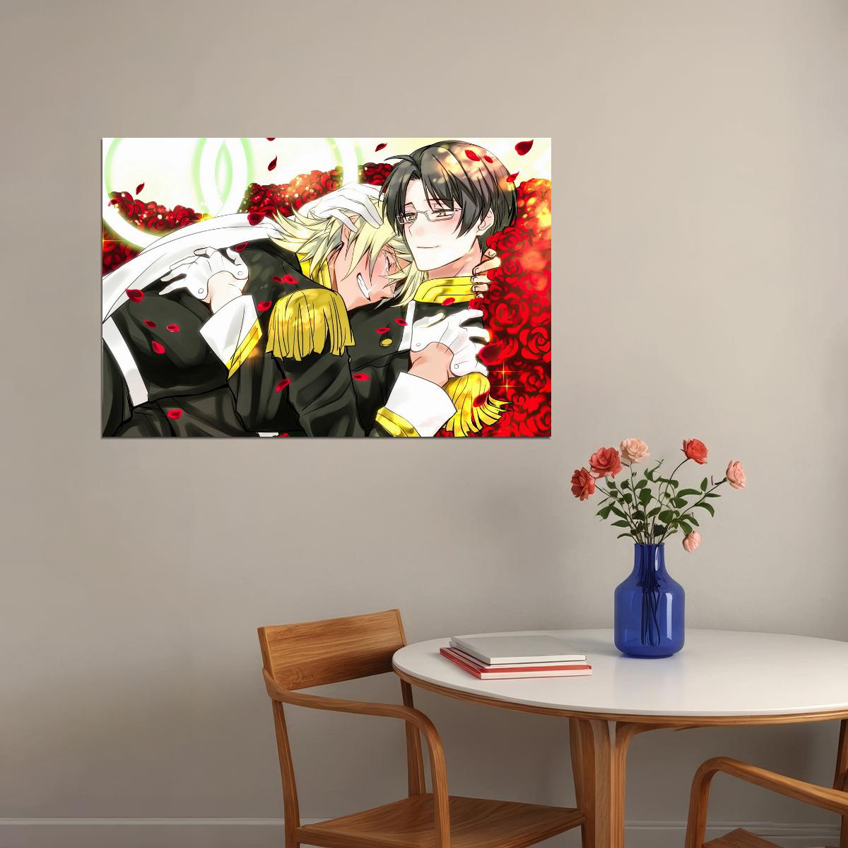 Sarazanmai Anime Poster Print Japanese Manga Wall Art Reo Mabu BL Yaoi Artwork