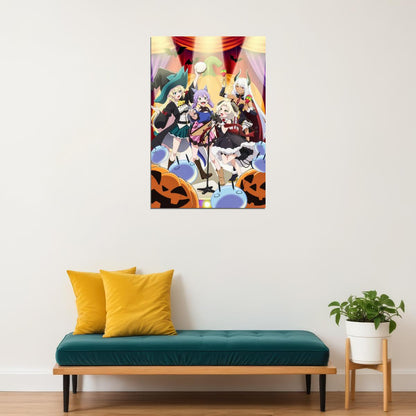 Slime 300 Anime Poster Slime Taoshite 300-nen Print Japanese Manga Wall Art