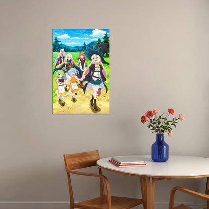 Slime Taoshite 300-nen Anime Poster Japanese Manga Wall Art