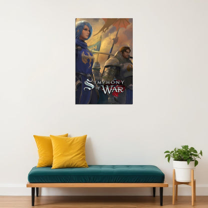 Symphony of War Poster Video Game Wall Art RPG Gaming Print Fantasy Game Decor for Men - xonomax