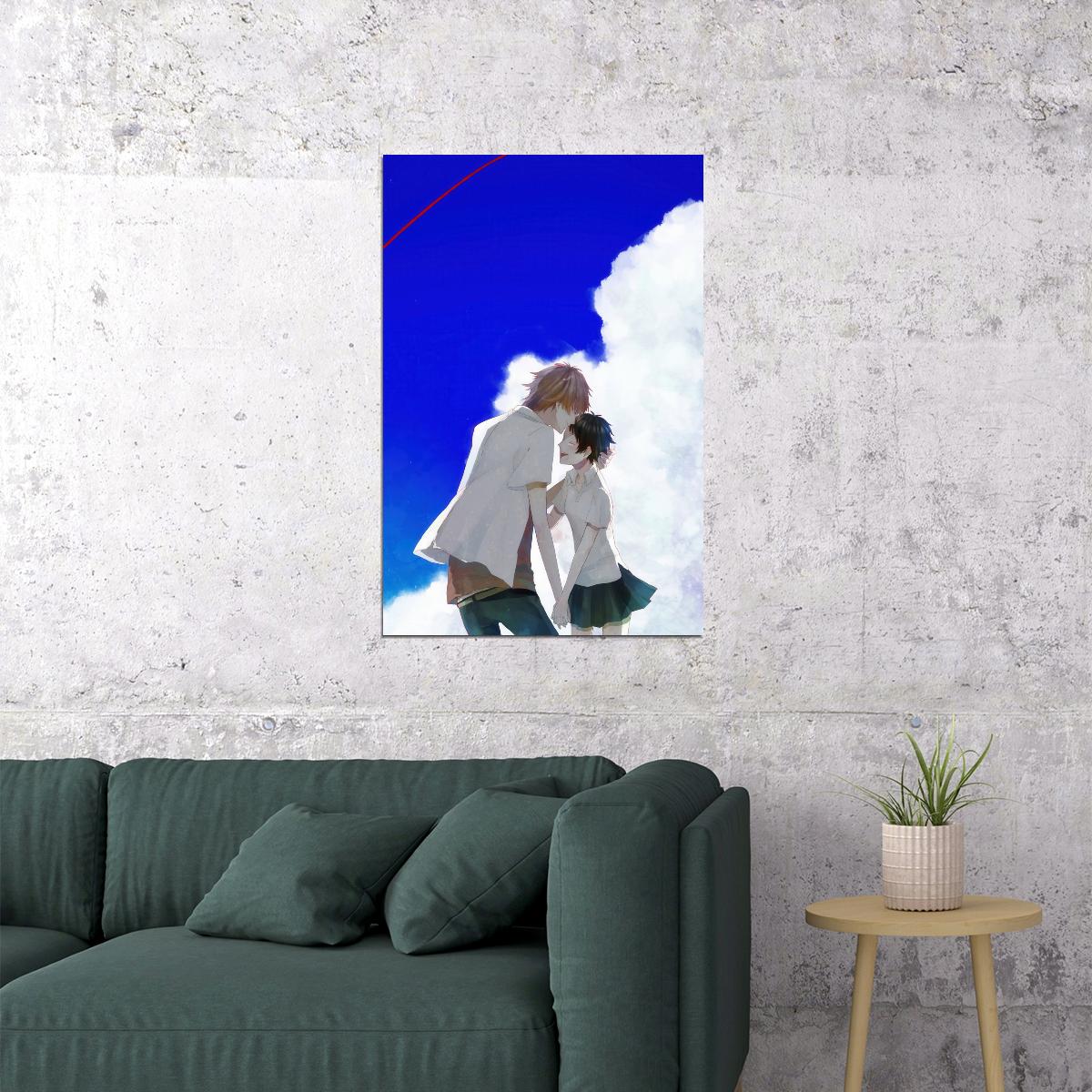The Girl Who Leapt Through Time Anime Poster Toki wo Kakeru Shoujo Japanese Manga Wall Art