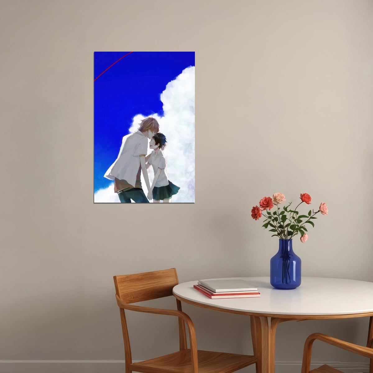 The Girl Who Leapt Through Time Anime Poster Toki wo Kakeru Shoujo Japanese Manga Wall Art
