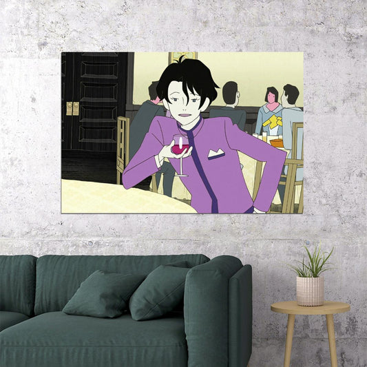 Yoru wa Mijikashi Arukeyo Otome Anime Poster The Night is Short Walk on Girl Japanese Manga Wall Art - xonomax