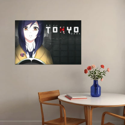 Tokyo Dark Poster Visual Novel Game Print Japanese Gamer Wall Art