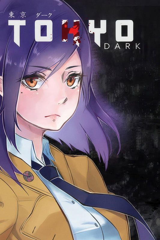 Tokyo Dark Visual Novel Poster Anime Print Japanese Manga Wall Art Gaming Girl Art