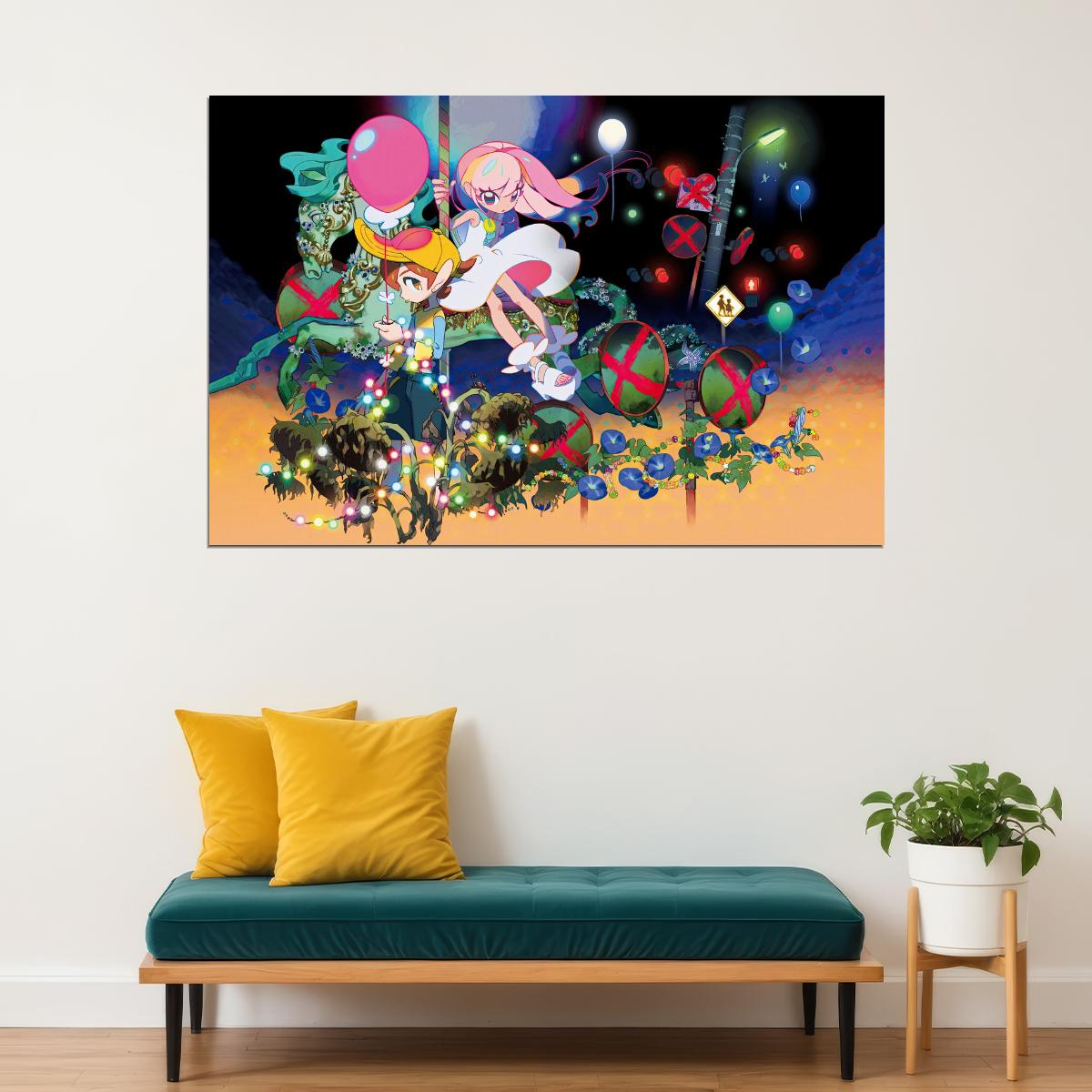 World’s End Club Anime Poster Japanese Manga Wall Art Colorful Game Print Manga Aesthetic Gamer Wall Art - xonomax