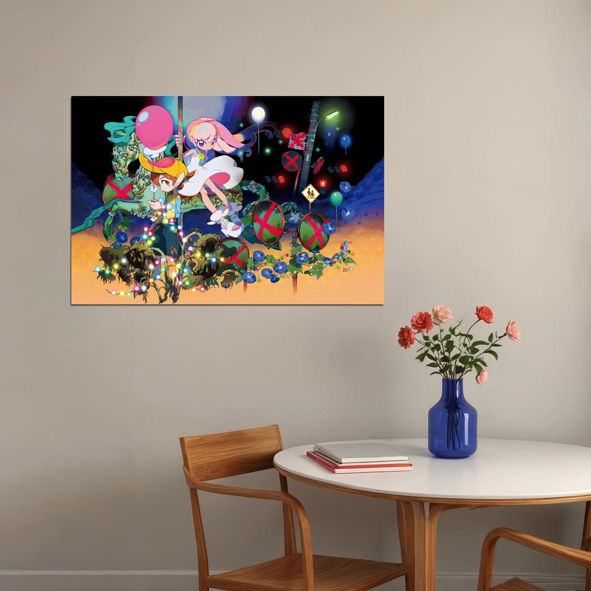 World’s End Club Anime Poster Japanese Manga Wall Art Colorful Game Print Manga Aesthetic Gamer Wall Art - xonomax
