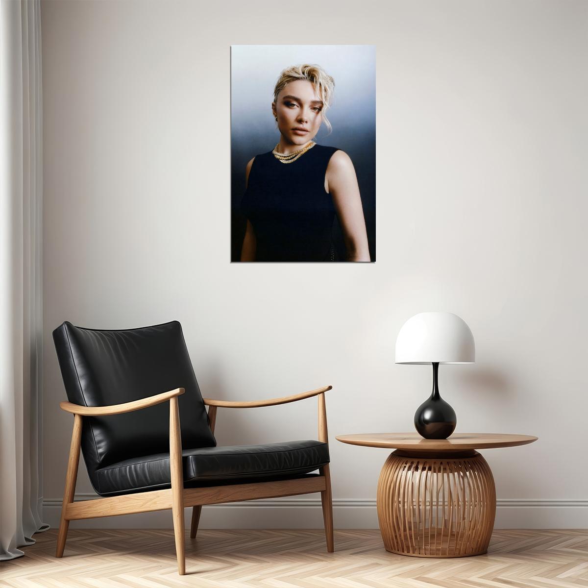 Florence Pugh Celebrity Posters for Room Aesthetic Famous Actress Photo Print Wall Art - xonomax