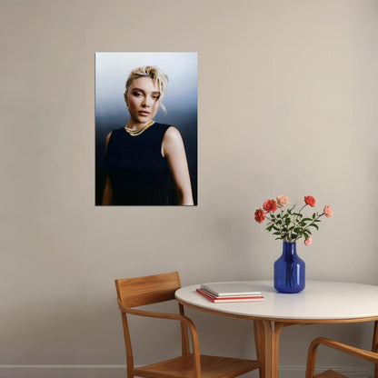 Florence Pugh Celebrity Posters for Room Aesthetic Famous Actress Photo Print Wall Art - xonomax
