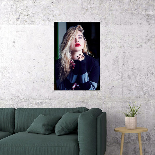 Florence Pugh Celebrity Posters for Room Aesthetic Famous Actress Photo Print Wall Art - xonomax