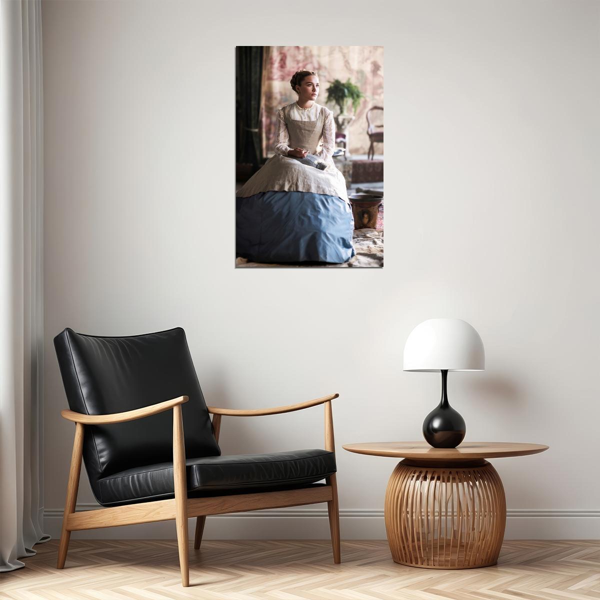 Florence Pugh Celebrity Posters for Room Aesthetic Famous Actress Photo Print Amy March Wall Art - xonomax
