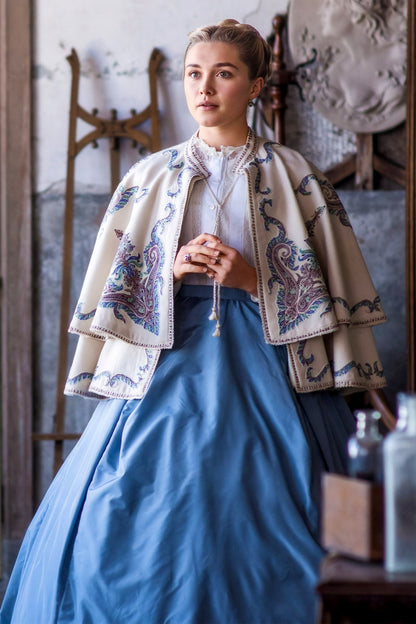 Florence Pugh Celebrity Posters for Room Aesthetic Famous Actress Photo Print Amy March Wall Art - xonomax