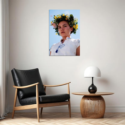 Florence Pugh Celebrity Posters for Room Aesthetic Famous Actress Photo Print Dani Wall Art - xonomax