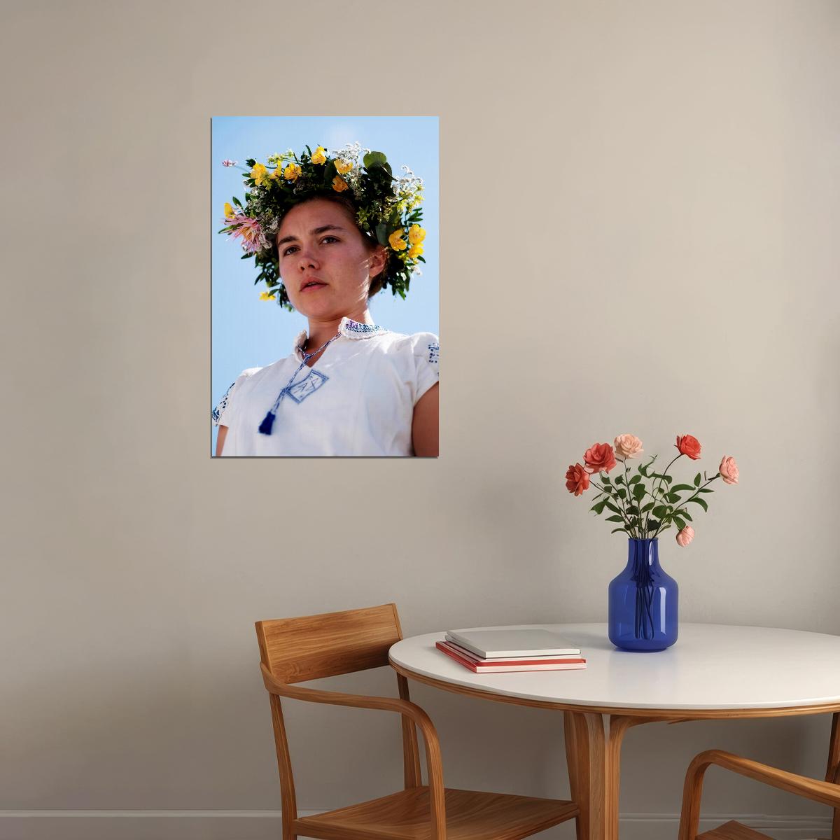Florence Pugh Celebrity Posters for Room Aesthetic Famous Actress Photo Print Dani Wall Art - xonomax