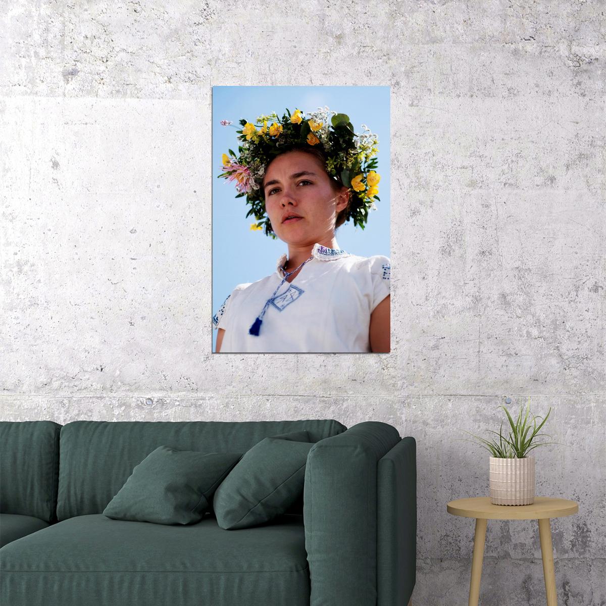 Florence Pugh Celebrity Posters for Room Aesthetic Famous Actress Photo Print Dani Wall Art - xonomax
