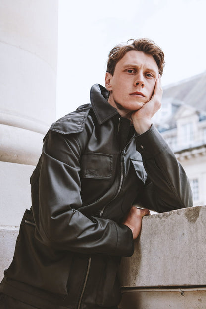 George MacKay Celebrity Posters for Room Aesthetic Famous Actor Photo Print Wall Art - xonomax