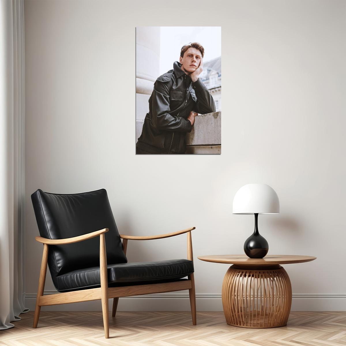 George MacKay Celebrity Posters for Room Aesthetic Famous Actor Photo Print Wall Art - xonomax