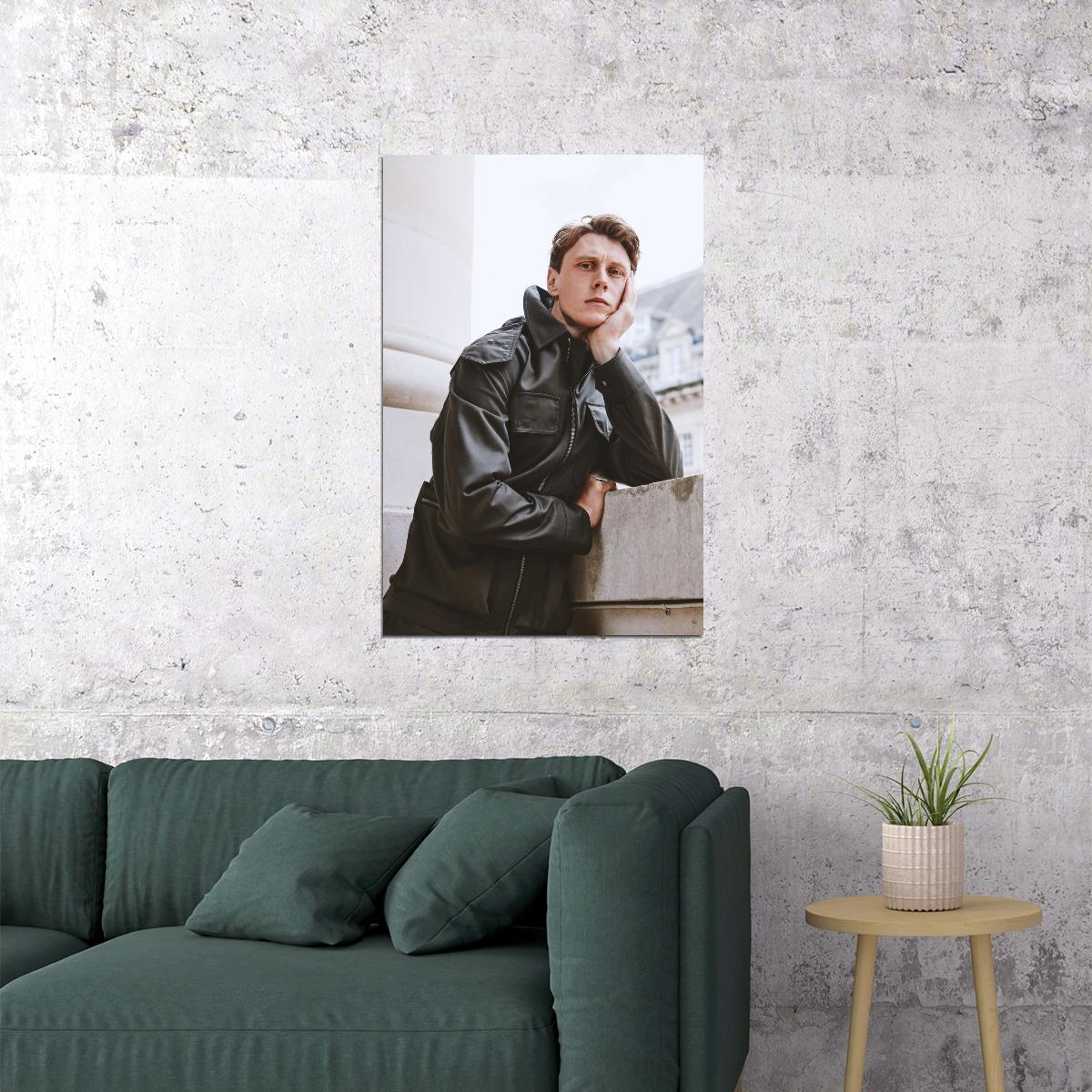 George MacKay Celebrity Posters for Room Aesthetic Famous Actor Photo Print Wall Art - xonomax