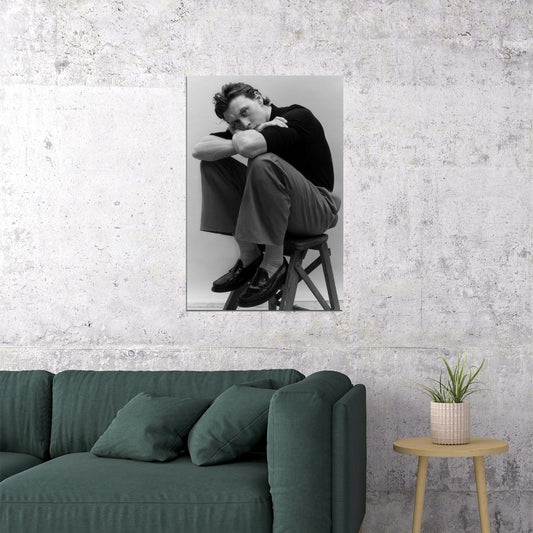 George MacKay Celebrity Posters for Room Aesthetic Famous Actor Photo Print Wall Art - xonomax