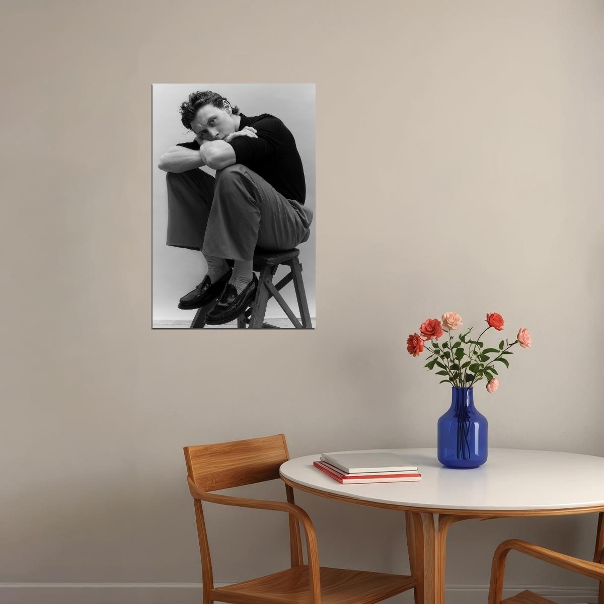 George MacKay Celebrity Posters for Room Aesthetic Famous Actor Photo Print Wall Art - xonomax