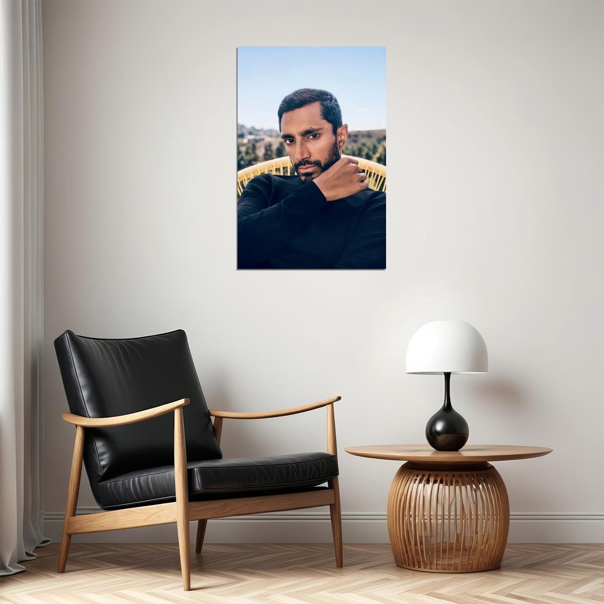 Riz Ahmed Celebrity Posters for Room Aesthetic Famous Actor Photo Print Wall Art