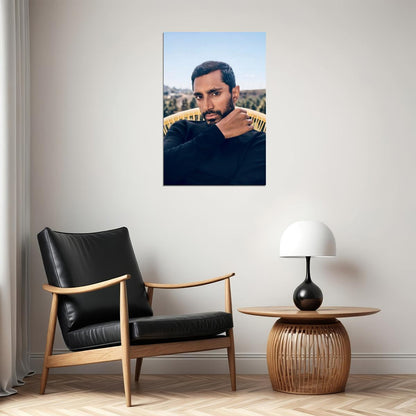 Riz Ahmed Celebrity Posters for Room Aesthetic Famous Actor Photo Print Wall Art