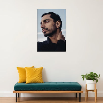 Riz Ahmed Celebrity Posters for Room Aesthetic Famous Actor Photo Print Wall Art