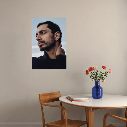 Riz Ahmed Celebrity Posters for Room Aesthetic Famous Actor Photo Print Wall Art