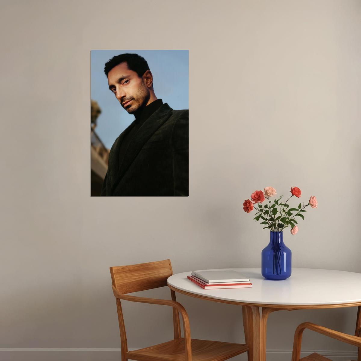 Riz Ahmed Celebrity Posters for Room Aesthetic Famous Actor Photo Print Wall Art