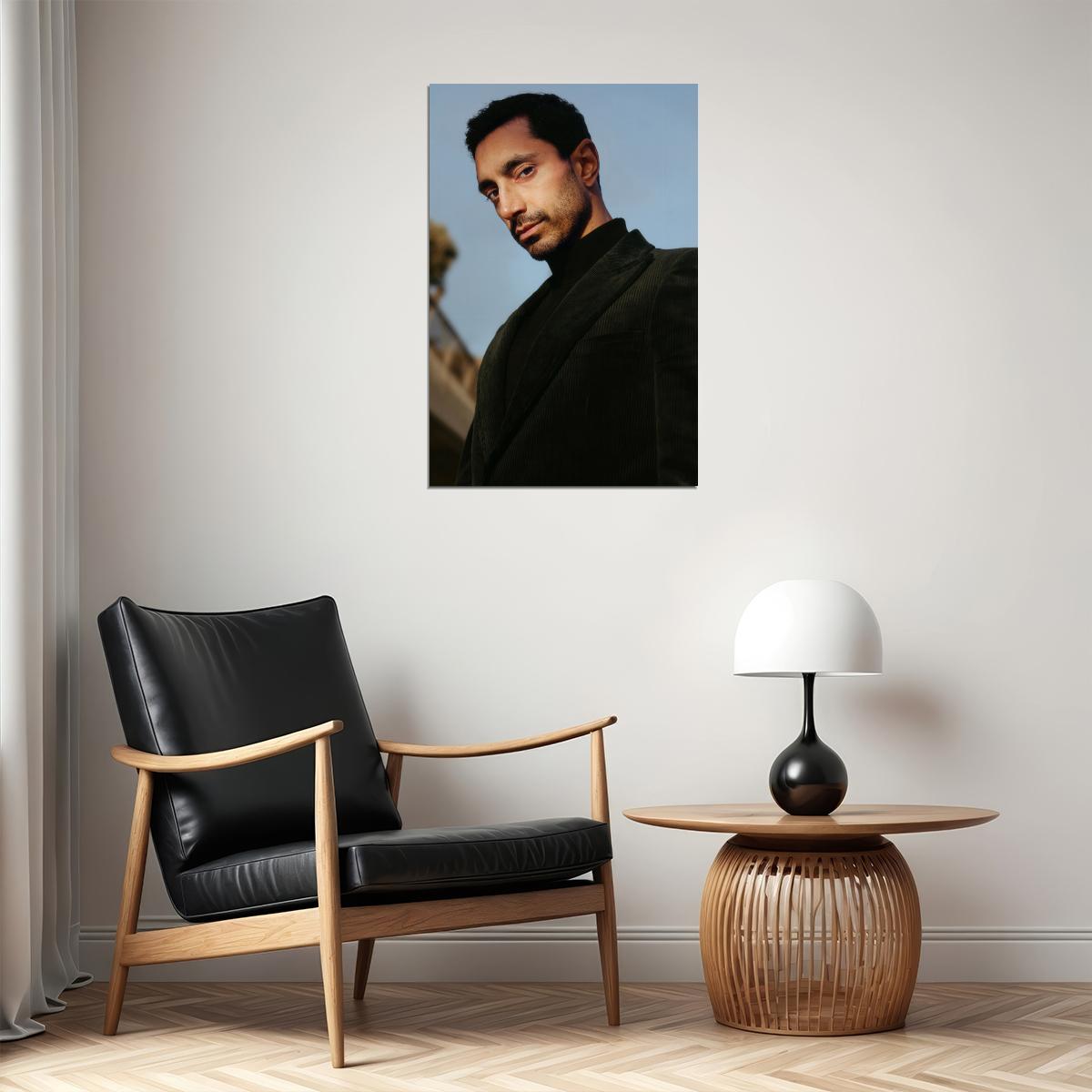Riz Ahmed Celebrity Posters for Room Aesthetic Famous Actor Photo Print Wall Art