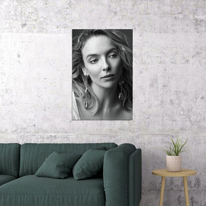 Jodie Comer Celebrity Posters for Room Aesthetic Famous Actress Photo Print Wall Art - xonomax