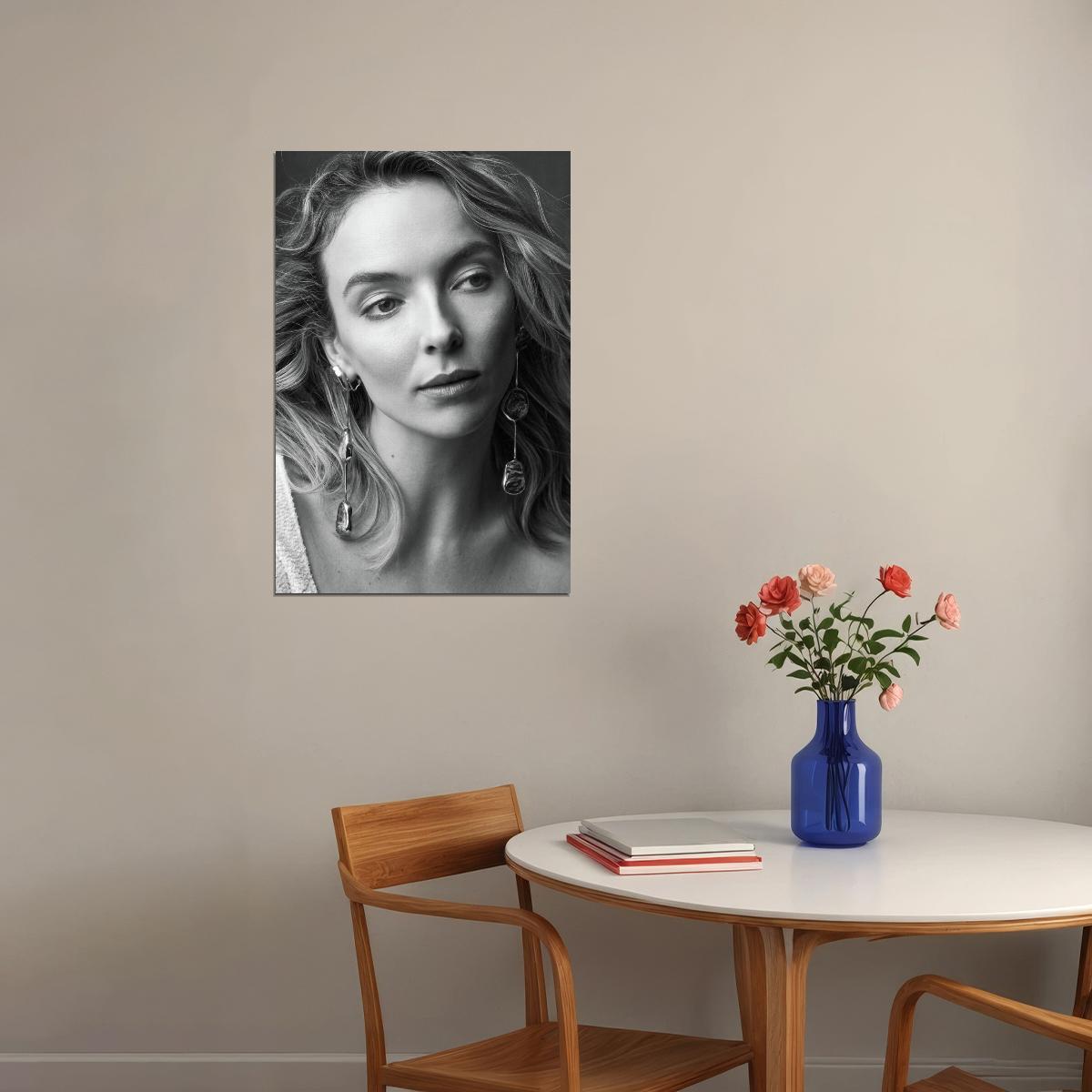 Jodie Comer Celebrity Posters for Room Aesthetic Famous Actress Photo Print Wall Art - xonomax