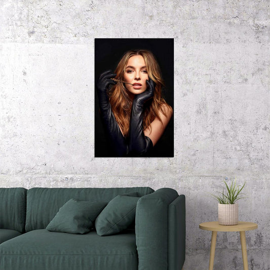 Jodie Comer Celebrity Posters for Room Aesthetic Famous Actress Photo Print Wall Art - xonomax