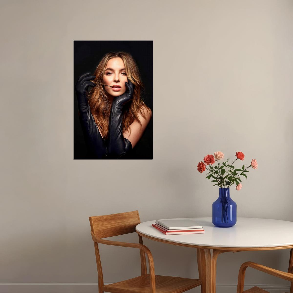 Jodie Comer Celebrity Posters for Room Aesthetic Famous Actress Photo Print Wall Art - xonomax