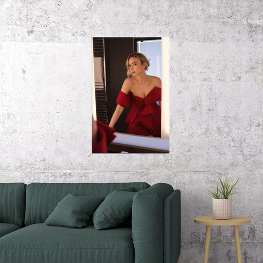 Jodie Comer Sexy Celebrity Posters for Room Aesthetic Famous Actress Photo Print Wall Art - xonomax