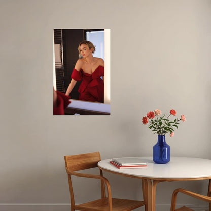 Jodie Comer Sexy Celebrity Posters for Room Aesthetic Famous Actress Photo Print Wall Art - xonomax