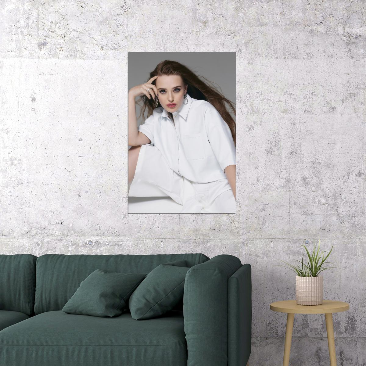 Katherine Langford Celebrity Posters for Room Aesthetic Famous Actress Photo Print Wall Art - xonomax