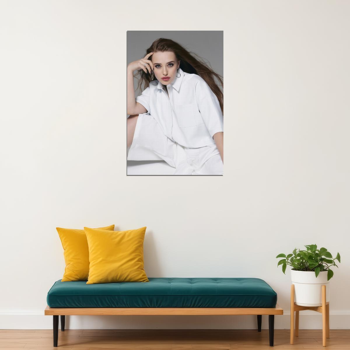 Katherine Langford Celebrity Posters for Room Aesthetic Famous Actress Photo Print Wall Art - xonomax