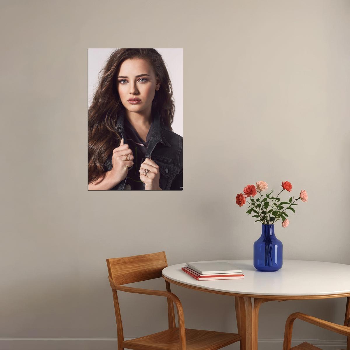 Katherine Langford Celebrity Posters for Room Aesthetic Famous Actress Photo Print Wall Art - xonomax