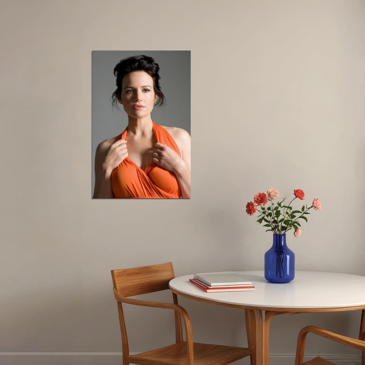 Carla Gugino Celebrity Posters for Room Aesthetic Famous Actress Photo Print Wall Art - xonomax
