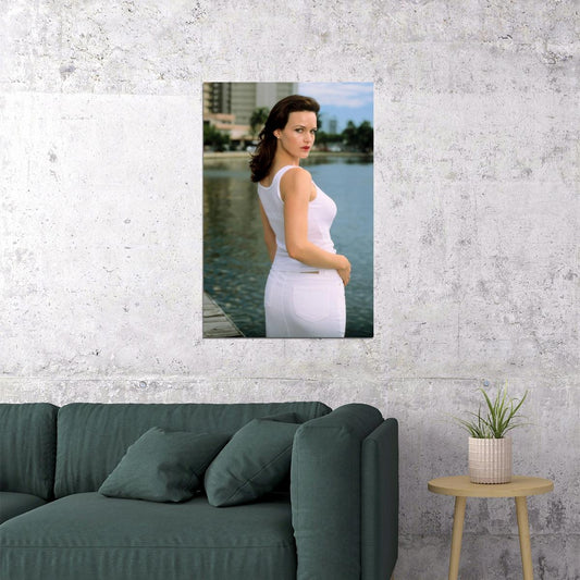 Carla Gugino Sexy Celebrity Posters for Room Aesthetic Famous Actress Photo Print Wall Art - xonomax