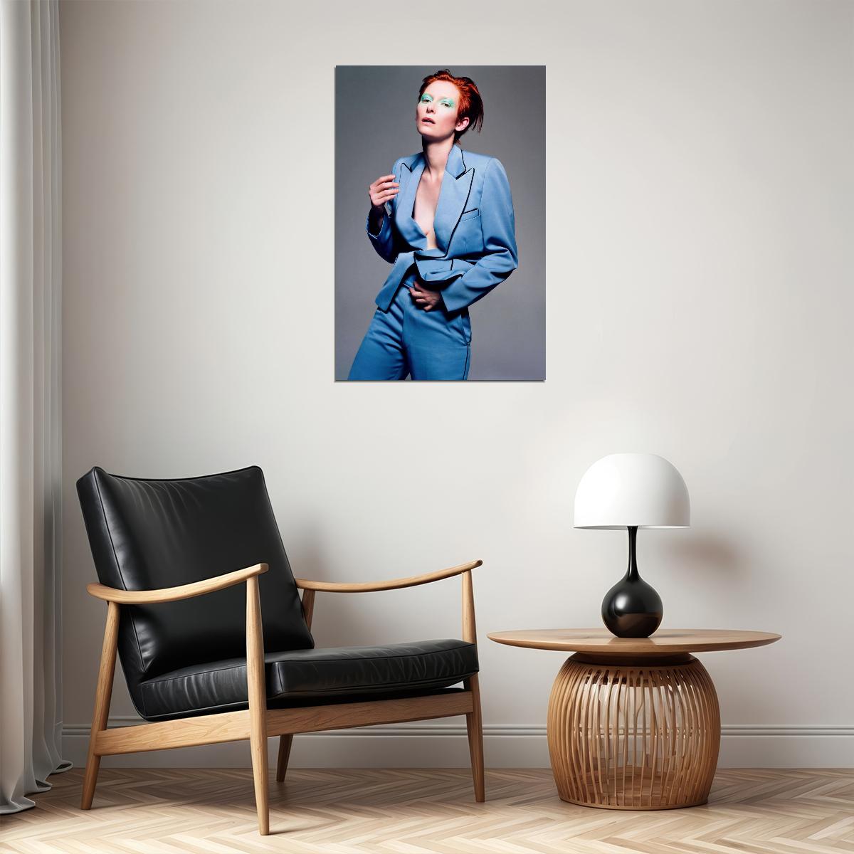 Tilda Swinton Celebrity Posters for Room Aesthetic Famous Actress Photo Print Wall Art - xonomax