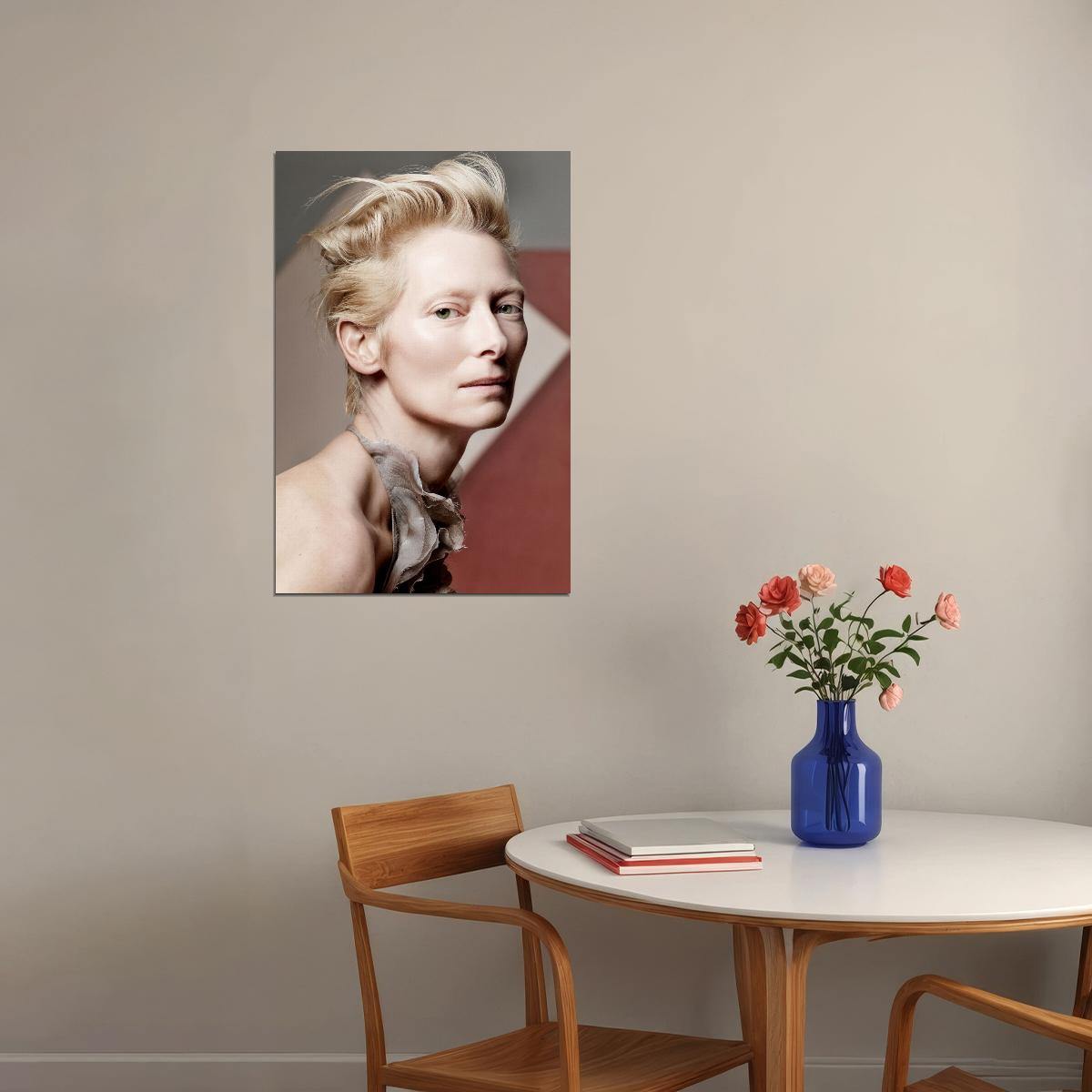Tilda Swinton Celebrity Posters for Room Aesthetic Famous Actress Photo Print Wall Art - xonomax