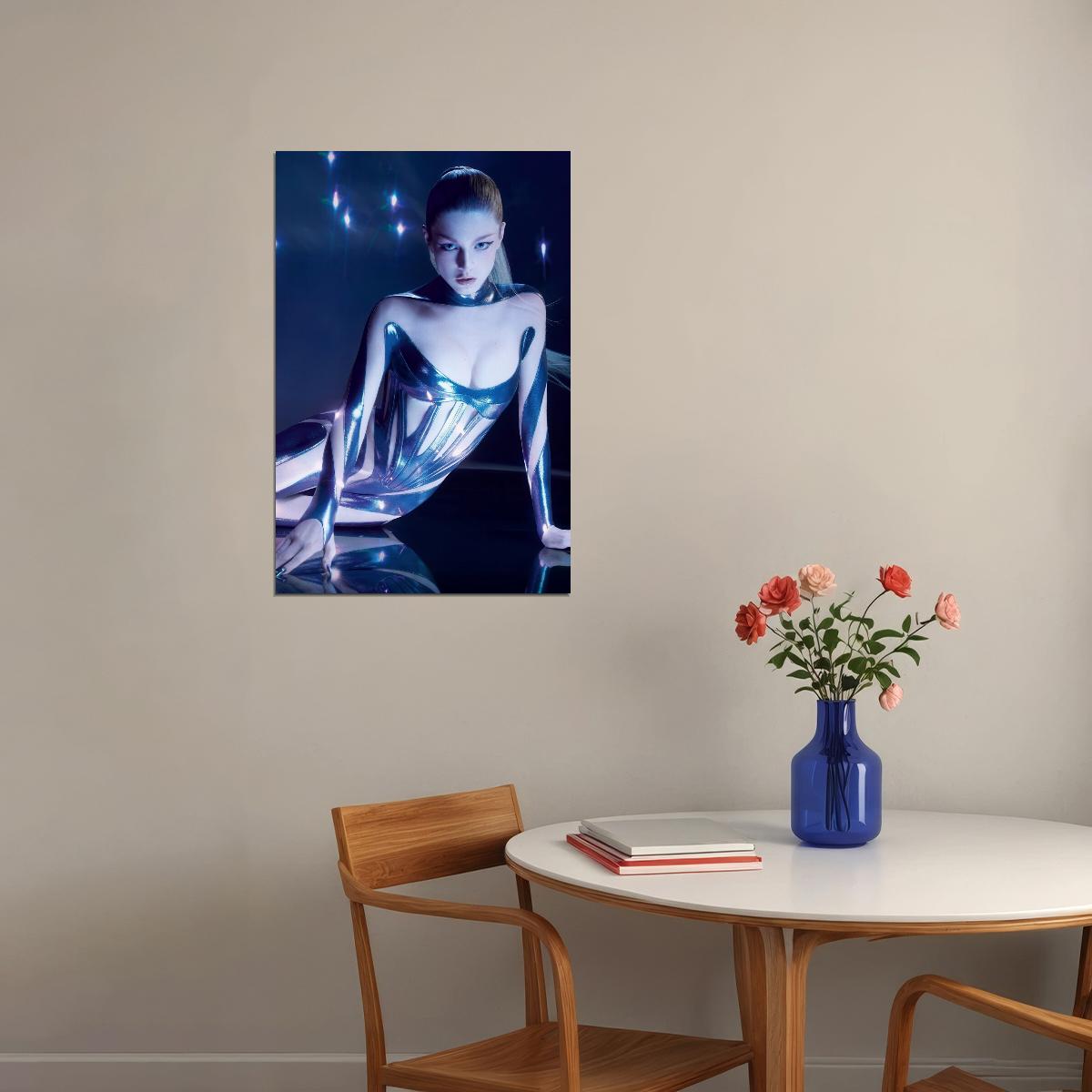 Hunter Schafer Sexy Celebrity Posters for Room Aesthetic Famous Actress Photo Print Wall Art - xonomax