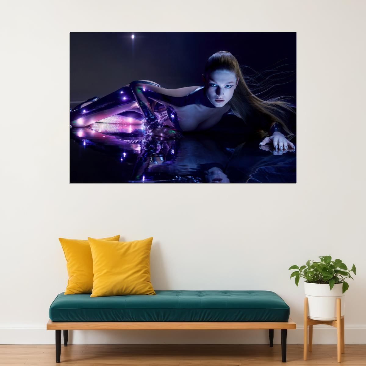 Hunter Schafer Sexy Celebrity Posters for Room Aesthetic Famous Actress Photo Print Wall Art - xonomax