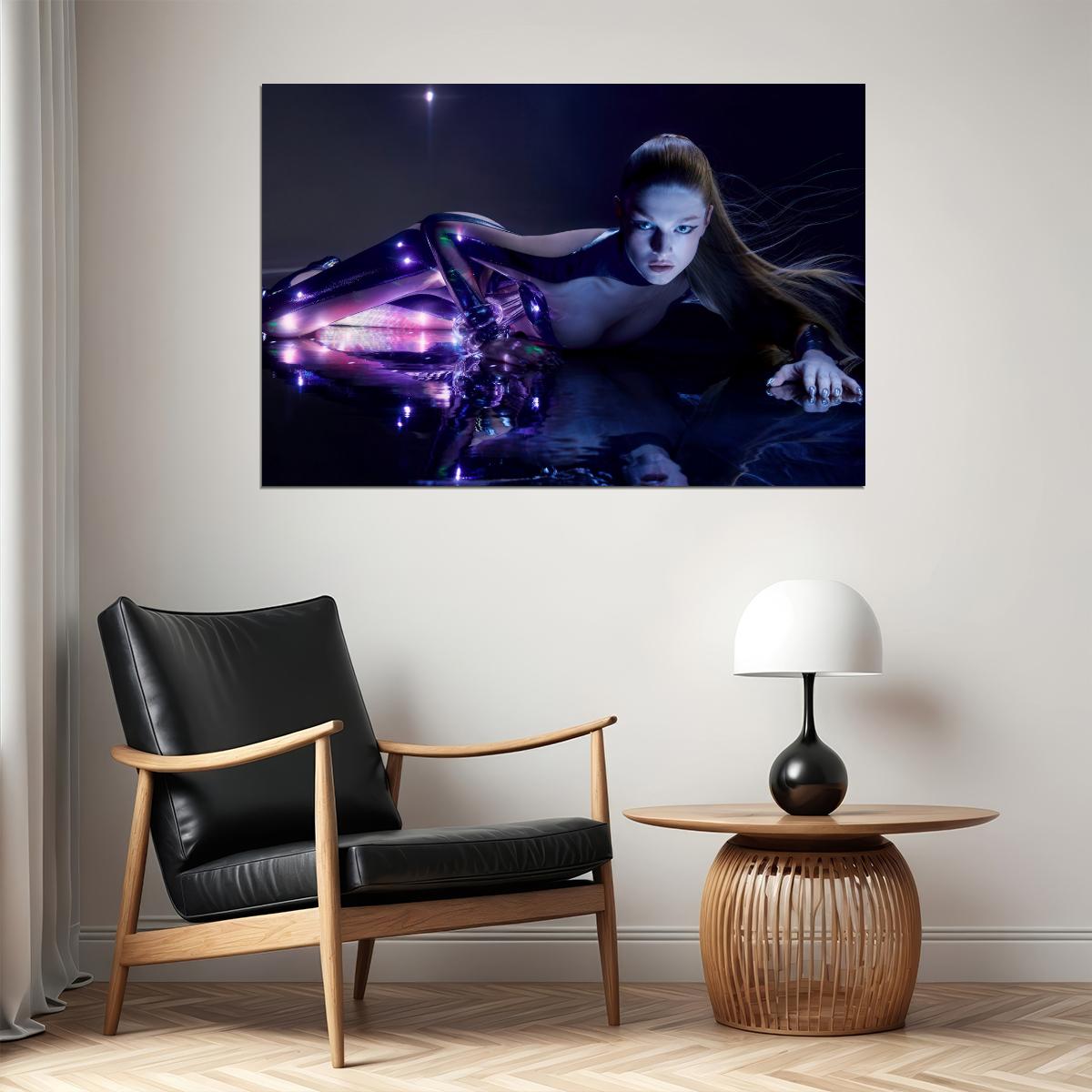 Hunter Schafer Sexy Celebrity Posters for Room Aesthetic Famous Actress Photo Print Wall Art - xonomax