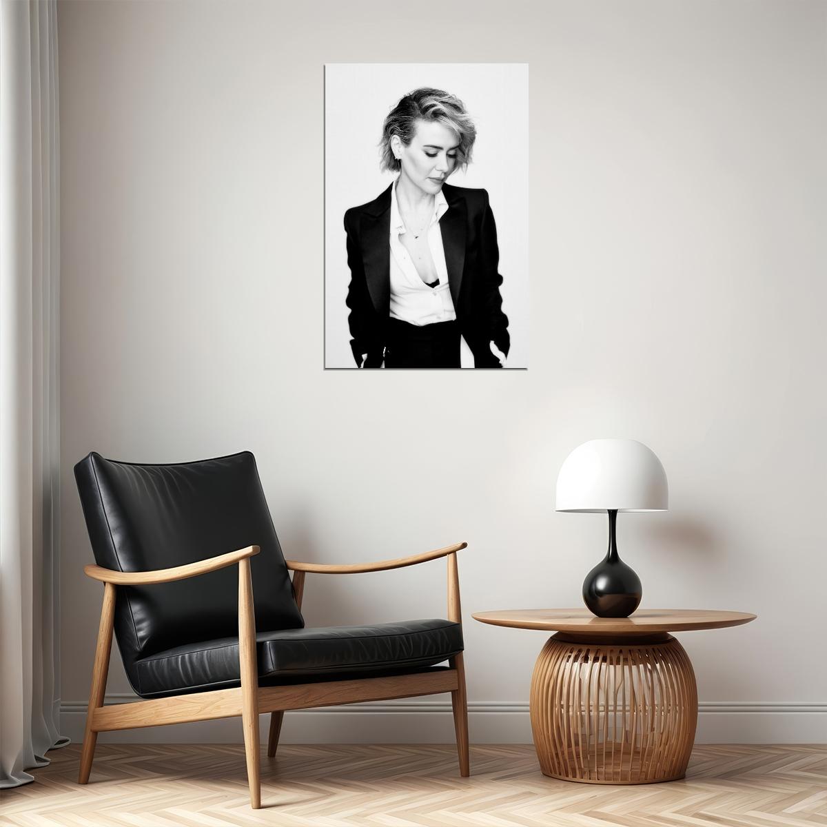 Sarah Paulson Celebrity Posters for Room Aesthetic Famous Actress Photo Print Wall Art
