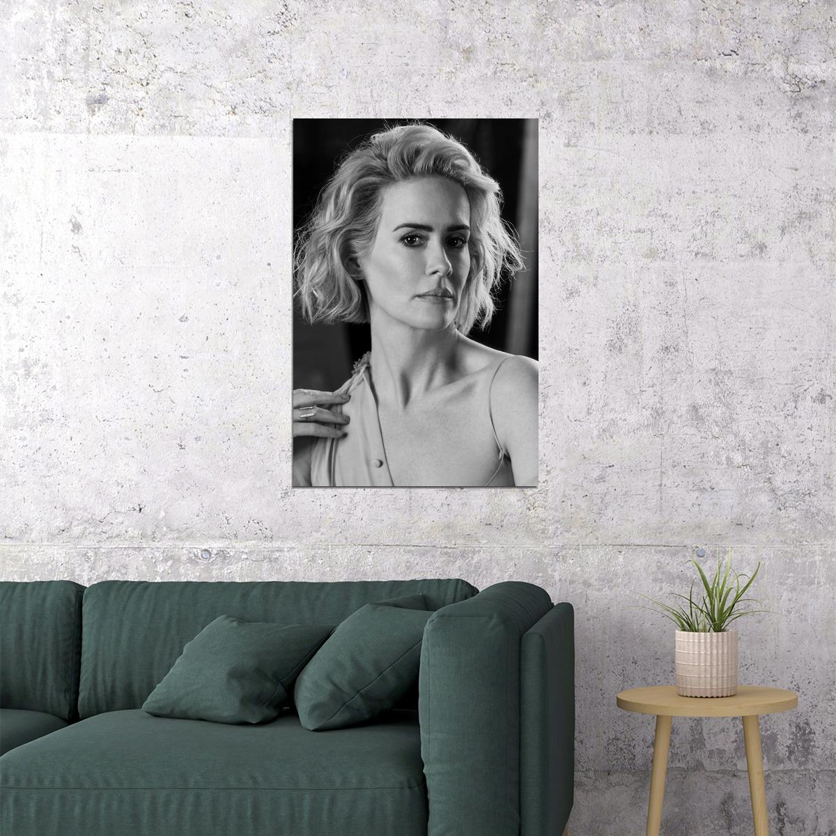 Sarah Paulson Celebrity Posters for Room Aesthetic Famous Actress Photo Print Wall Art
