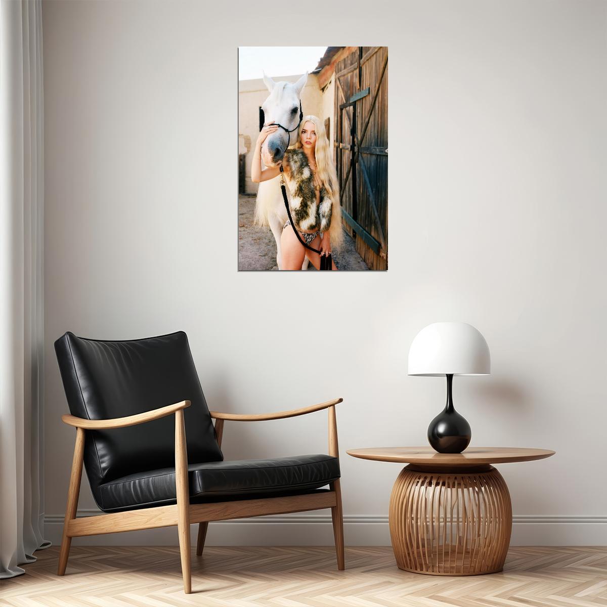 Anya Taylor Joy Celebrity Posters for Room Aesthetic Famous Actress Photo Print Wall Art - xonomax
